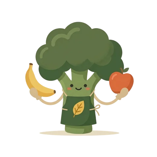Grove's broccoli mascot